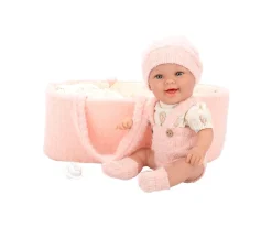 Arias Muñeca Elegance Gadi Rosa con Capazo 33 cm^Niños Muñecos