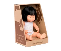 Niños Miniland Muñeca Síndrome de Down Asiática 38 cm