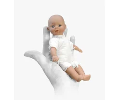 Minikane Muñeco Minis Téo con Capazo Vichy Azul^Niños Muñecos