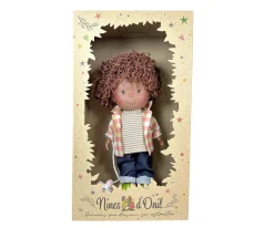 Nines d'Onil Muñeco Pippo Mulato con Mascota^Niños Muñecos