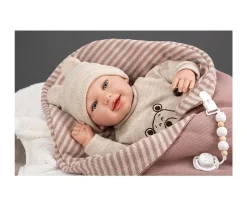 Niños Arias Muñeco Reborn Lain con Saco 45 cm