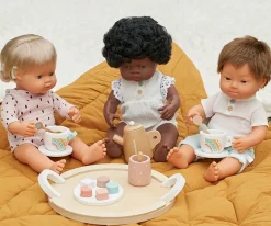 Miniland Muñeco Síndrome Down Caucásico 38cm^Niños Muñecos