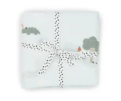 Done by Deer Muselina Playground Blue^ Muselinas Bebé