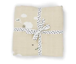 Done by Deer Muselina Tiny Farm Sand^ Muselinas Bebé