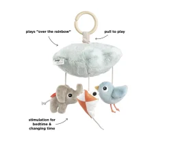 Niños Done by Deer Móvil Musical Playground Blue