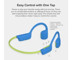 Niños myFirst My First Headphones AirWaves Blue