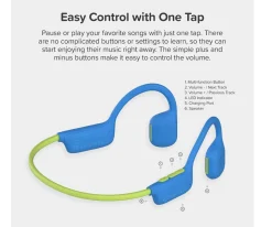 Niños myFirst My First Headphones AirWaves Blue