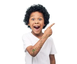 LaDot Cosmetics My Stamp Tattoo Bosque^Niños Pintura De Uñas, Brillos Y Tattoos