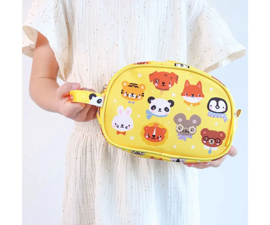 A Little Lovely Company Neceser Animal Friends Personalizable^Niños Neceseres