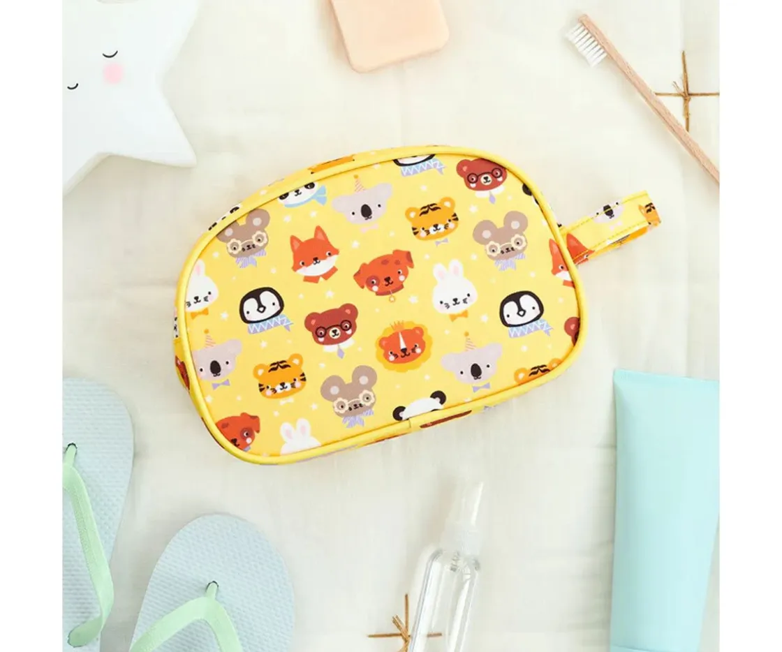 A Little Lovely Company Neceser Animal Friends Personalizable^Niños Neceseres