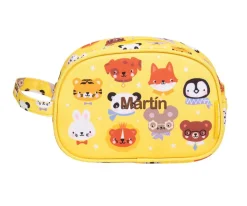 A Little Lovely Company Neceser Animal Friends Personalizable^Niños Neceseres