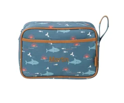 Fresk Neceser de Viaje Impermeable Sharks Personalizable^Niños Neceseres