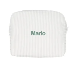 Cristina de Jos'h Neceser Grande Dorset Verde Personalizable^Niños Neceseres Bebé Personalizados