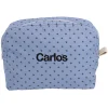 Niños Cristina de Jos'h Neceser Grande Star Blue Personalizable