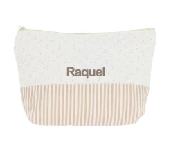 Niños Cristina de Jos'h Neceser Infantil Dorset Beige Personalizable