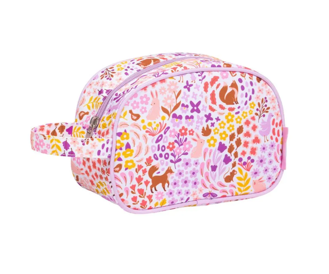 A Little Lovely Company Neceser Infantil Flowers Garden Personalizable^Niños Neceseres