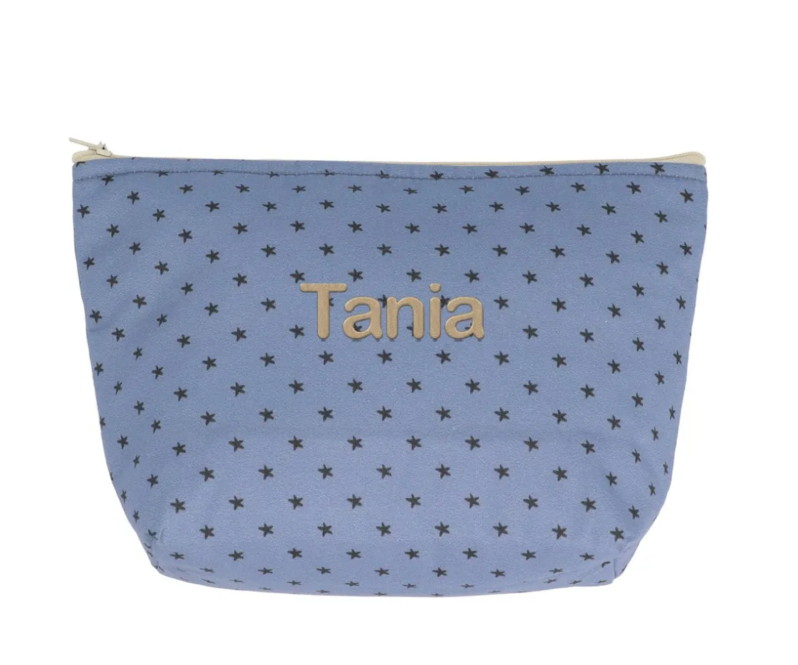 Niños Cristina de Jos'h Neceser Infantil Mini Star Blue Personalizable