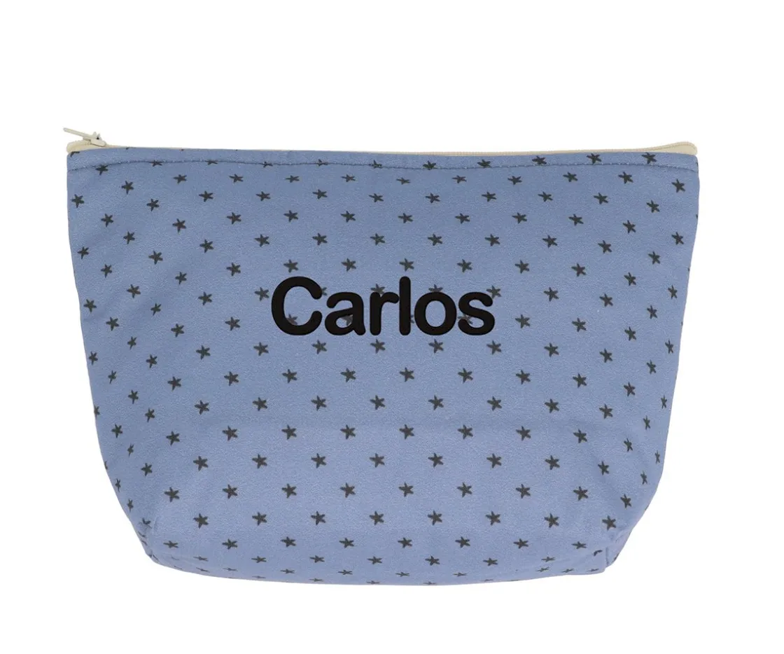 Niños Cristina de Jos'h Neceser Infantil Mini Star Blue Personalizable