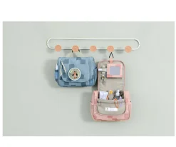 Lassig Neceser Mini Adventure Pattern Party Blue / Green^Niños Neceseres