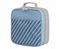 Monnëka Nevera Rígida Stripes Blue Personalizable^ Bolsas Térmicas
