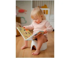 Teggi Orinal White/Pink^Niños Orinales Bebé