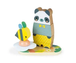 Niños Janod Osito Apilable Pure