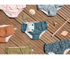 Lassig Pañal Bañador Botones Bricks Caramel^ Bañadores Pañal