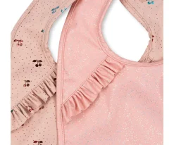 Konges Slojd Pack 2 Baberos Impermeables Cherry Sparkle