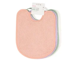 Tutete Pack 4 Baberos Rizo Rosa/Malva/Sage/Ivory^ Baberos