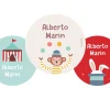 Tutete Pack 3 chapas Personalizadas Circus