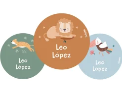 Tutete Pack 3 chapas Personalizadas Savannah