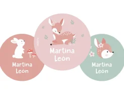 Tutete Pack 3 chapas Personalizadas Sweet Deer
