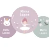 Tutete Pack 3 chapas Personalizadas Ballet^ Colecciones Vuelta Al Cole