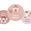 Tutete Pack 3 chapas Personalizadas Wild Fairies