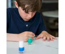 Namaki Pack 3 Esmaltes de Uñas al Agua Aurora Boreal + Lima^Niños Pintura De Uñas, Brillos Y Tattoos