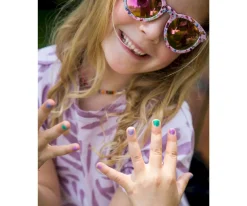 Namaki Pack 3 Esmaltes de Uñas al Agua Aurora Boreal + Lima^Niños Pintura De Uñas, Brillos Y Tattoos