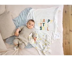 Lassig Pack 3 Muselinas Happy Fruits Lemon 80 cm^ Muselinas Bebé