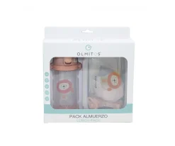 Olmitos Pack Almuerzo Botella y Fiambrera Lion