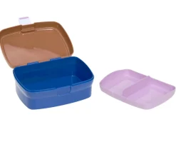 Lassig Pack Almuerzo Happy Smile Caramel/Blue