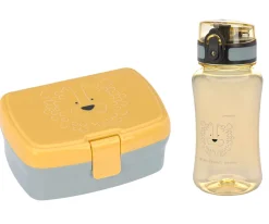 Lassig Pack Almuerzo Lion + 7 Pegatinas Blue Regalo Personalizables