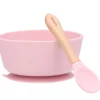 Tutete Pack Baby Meal Babero Silicona Magical Unicorn + Bol Silicona y Cuchara Pink^ Vajilla Infantil