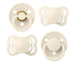 BIBS Pack Chupetes BIB Try-It Ivory^ Chupetes Con Diseños