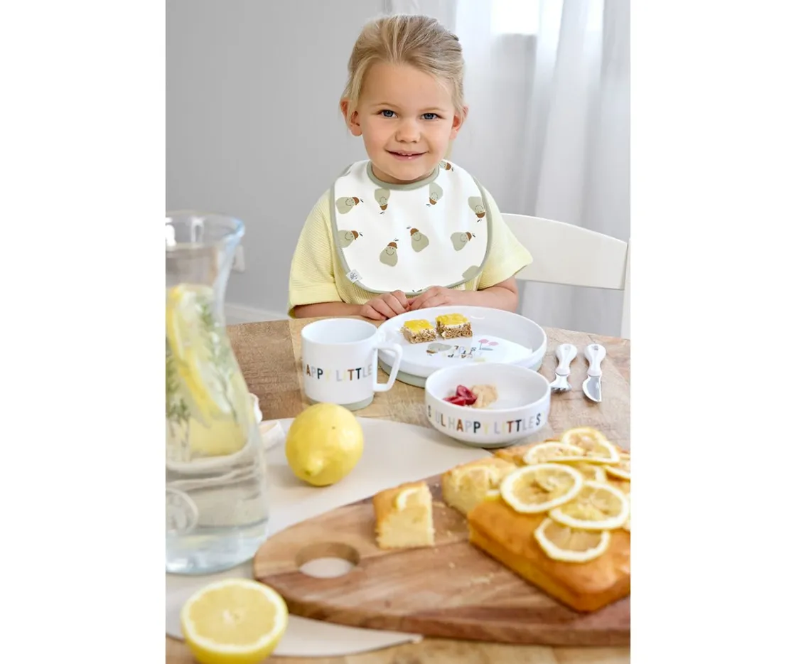 Lassig Pack de 5 Baberos Happy Fruits Lemon^ Baberos