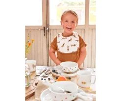 Lassig Pack de 5 baberos Impermeables Little Mateys Royal Blue^ Baberos