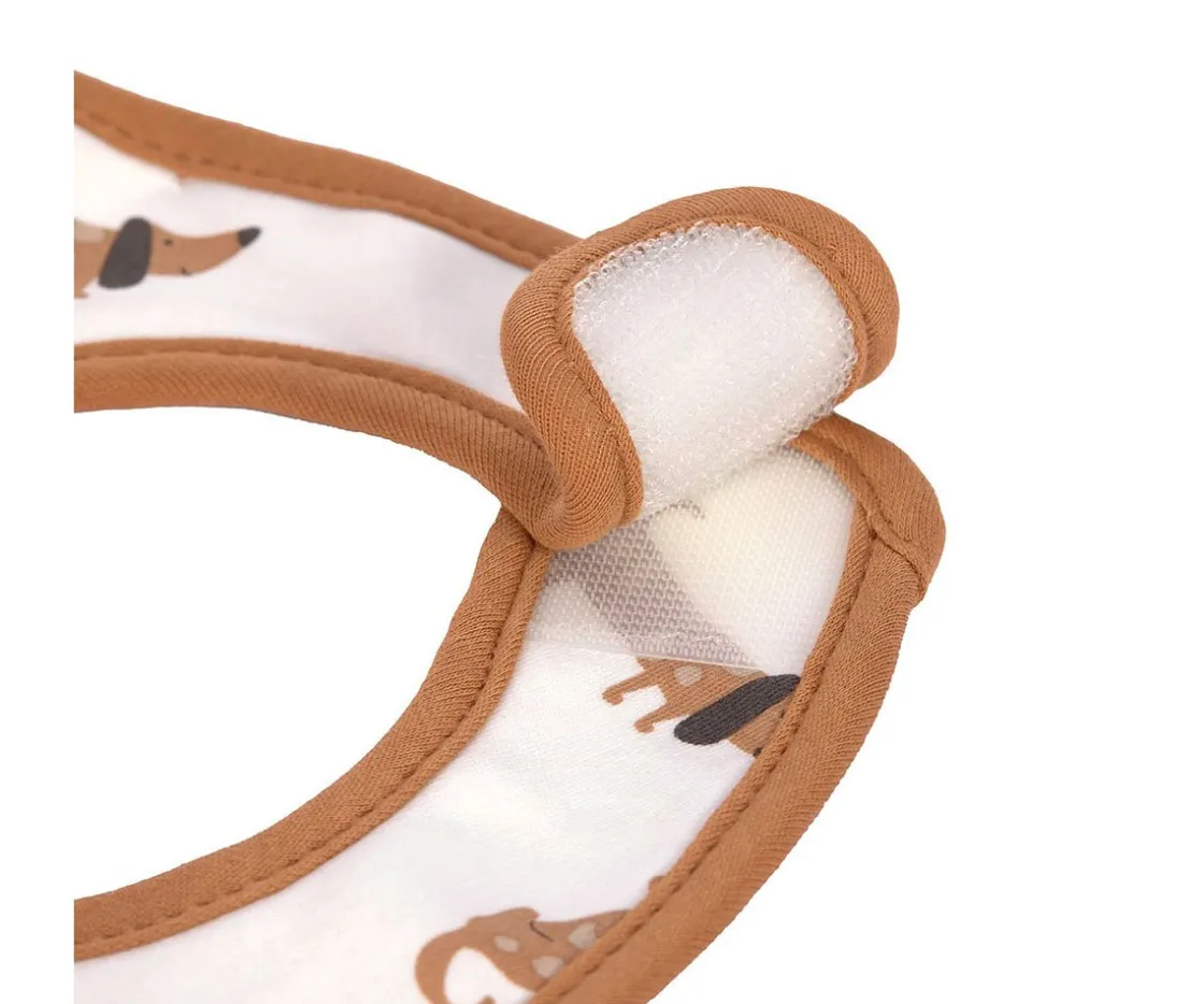 Lassig Pack de 5 baberos Impermeables Little Mateys Royal Blue^ Baberos