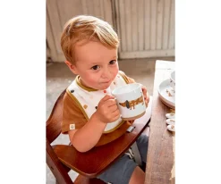 Lassig Pack de 5 baberos Impermeables Little Mateys Spicy Orange^ Baberos