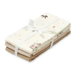 Cam Cam Pack de 3 Muselinas Gots Mix Carousel^ Muselinas Bebé