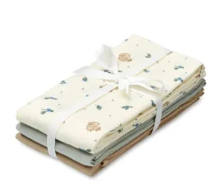 Cam Cam Pack de 3 Muselinas Gots Mix Blueberries^ Muselinas Bebé