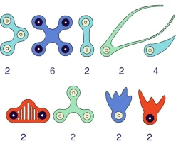 Niños Clixo Pack Ocean Creatures 24 Piezas