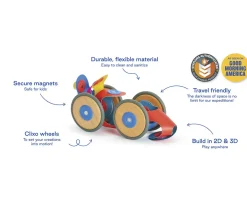 Niños Clixo Pack Wheel Creator 72 Piezas